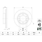 Bremsscheibe 0 986 479 G19 Bremsscheibe 0 986 479 G19
