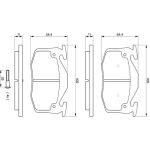 0 986 461 149 Bosch Bremsbelagsatz 0 986 461 149 0 986 461 149 Bosch Bremsbelagsatz 0 986 461 149
