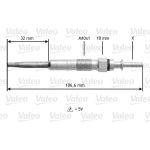VALEO Glühkerze 345134 VALEO Glühkerze 345134