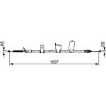 Handbremsseil li 1987482627 Handbremsseil li 1987482627