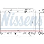 Nissens Wasserkühler PKW 646351 Nissens Wasserkühler PKW 646351