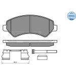 Bremsbelagsatz Fiat P. Ducato 06- Adowno— 2000Kg 025 244 6619/W2 Bremsbelagsatz Fiat P. Ducato 06- Adowno— 2000Kg 025 244 6619/W2