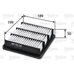 Valeo Luftfilter 585200 Valeo Luftfilter 585200