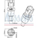 Nissens Kühlmitteltemperatursensor 207029 Nissens Kühlmitteltemperatursensor 207029