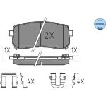 Bremsbelagsatz Kia T. Carnival 05- Mit Sensor 025 245 5915/W Bremsbelagsatz Kia T. Carnival 05- Mit Sensor 025 245 5915/W