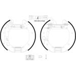 Satz Bremsbacken Fiat Ducato / Citroen Jumper 04/02 84060900 Satz Bremsbacken Fiat Ducato / Citroen Jumper 04/02 84060900