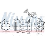 Nissens Klimakompressor PKW 89159 Nissens Klimakompressor PKW 89159