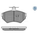 Bremsbelagsatz Vw P. Vento 91- Caddy 95- Polo 97 025 219 4516/PD Bremsbelagsatz Vw P. Vento 91- Caddy 95- Polo 97 025 219 4516/PD