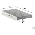 FILTRON Filter, Innenraumluft K 1093A