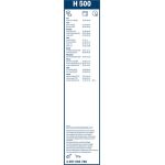 Bosch Wischerblatt H500 3397004760 Bosch Wischerblatt H500 3397004760
