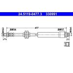 ATE Bremsschlauch 24.5119-0477.3