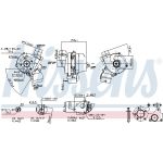NISSENS Turbolader 93089 NISSENS Turbolader 93089