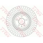 Bremsscheibe Vw S. A6/A7 10 DF6216