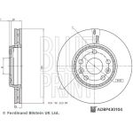 BluePrint BLUE PRINT Bremsscheibe ADBP430104 BluePrint BLUE PRINT Bremsscheibe ADBP430104