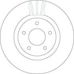 Bremsscheibe Jaguar P. Xk 4.0-4.2 96-14 DF4219S Bremsscheibe Jaguar P. Xk 4.0-4.2 96-14 DF4219S