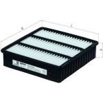 MAHLE Luftfilter LX 1076 MAHLE Luftfilter LX 1076