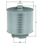 MAHLE Luftfilter LX 1006/1D MAHLE Luftfilter LX 1006/1D