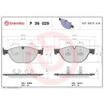 BREMBO Bremsklötze VA P 36 029 BREMBO Bremsklötze VA P 36 029