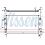 Nissens Wasserkühler PKW 62025A Nissens Wasserkühler PKW 62025A