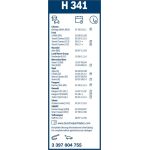 BOSCH Scheibenwischer 3 397 004 755 BOSCH Scheibenwischer 3 397 004 755
