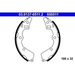 ATE Bremsbacken 03.0137-0511.2 ATE Bremsbacken 03.0137-0511.2