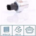 NISSENS Druckschalter, Klimaanlage 301057 NISSENS Druckschalter, Klimaanlage 301057