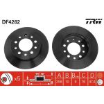 Bremsscheibe Hyundai T. Coupe 01 DF4282 Bremsscheibe Hyundai T. Coupe 01 DF4282