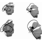 Vaico Bremsbelagsatz für Scheibenbremse V42-4107 Vaico Bremsbelagsatz für Scheibenbremse V42-4107