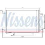 Nissens Klimakondensator PKW 940054 Nissens Klimakondensator PKW 940054