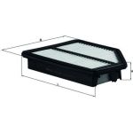 MAHLE Luftfilter LX 3007 MAHLE Luftfilter LX 3007