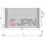 JPN Kondensator, Klimaanlage 60C9088-JPN JPN Kondensator, Klimaanlage 60C9088-JPN