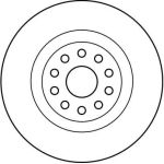 Bremsscheibe Lancia P. Thesis 2.0-3.2 305X28 DF4220 Bremsscheibe Lancia P. Thesis 2.0-3.2 305X28 DF4220