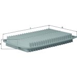 MAHLE Luftfilter LX 1612 MAHLE Luftfilter LX 1612