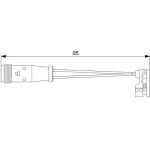 1987473006 Bosch Bremsbelagverschleißsensor 1987473006 1987473006 Bosch Bremsbelagverschleißsensor 1987473006