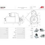 AS-PL Anlasser S6315S