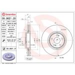 72 481 039 Bremsscheibe VA 09.9821.21 72 481 039 Bremsscheibe VA 09.9821.21