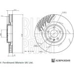 BluePrint BLUE PRINT Bremsscheibe ADBP430049 BluePrint BLUE PRINT Bremsscheibe ADBP430049