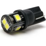 LED Glassockel T10 W5W W2,1x9,5d 6x 2835 24V SMD Weiß LED Glassockel T10 W5W W2,1x9,5d 6x 2835 24V SMD Weiß