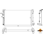 NRF Kühler 53615A NRF Kühler 53615A