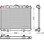 Denso Motorkühler DRM46039 Denso Motorkühler DRM46039