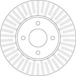 85 481 076 Bremsscheibe VA DF6430 85 481 076 Bremsscheibe VA DF6430