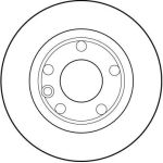 TRW Bremsscheibe VW T4 1.8/1 DF1593 TRW Bremsscheibe VW T4 1.8/1 DF1593
