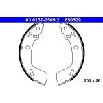 ATE Bremsbackensatz 03.0137-0509.2 ATE Bremsbackensatz 03.0137-0509.2