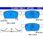 ATE Bremsbelagsatz 13.0460-7308.2 ATE Bremsbelagsatz 13.0460-7308.2