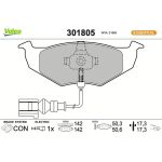 Valeo Bremsbelagsatz 301805