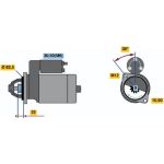 Bosch Anlasser 0001108184 Bosch Anlasser 0001108184
