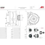 A0360 AS-PL Lichtmaschine (Generator) A0360