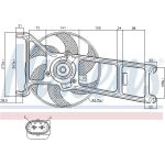 Nissens Kühlerlüfter PKW 85023 Nissens Kühlerlüfter PKW 85023