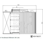 LUFTFILTER ADV182271 LUFTFILTER ADV182271