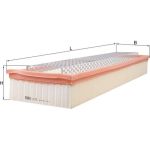 MAHLE Luftfilter LX 335 MAHLE Luftfilter LX 335